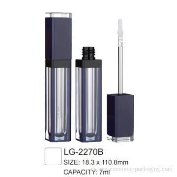 Plastische kosmetische quadratische Lipgloss-Behälter LG-2270b